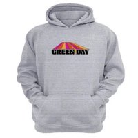 Genérico - Polerón Canguro Green Day Gris Claro Talla Xs Unisex