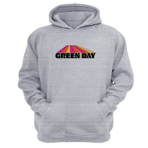 Genérico - Polerón Canguro Green Day Gris Claro Talla Xs Unisex