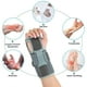 thumbnail image 1 of Muñequera Con Perilla Ajustable Para Aliviar El Síndrome Del Túnel Carpiano. Se Adapta A Muñecas De 18 A 28 Cm. Muñequera Para Dormir Por La Noche. Se Adapta A Ambas Manos Con Férula Metálica. Muñeque, 1 of 6