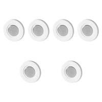 Bothyi - 6 Soportes Magnéticos Para Control Remoto, Autoadhesivos, Para Instalación Sin Agujeros.