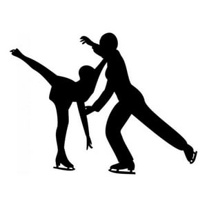Rienda Libre Graphics - Decomural Figure Skating Ice Skate Ws-15736
