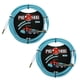 thumbnail image 1 of Cable de guitarra Pig Hog 3 m Daphne Blue 2 unidades 1/4", 1 of 2