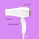thumbnail image 3 of Secador de Pelo Conair Double Ceramic 1875W Ianico Compacto, 3 of 3