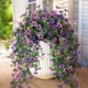 thumbnail image 1 of Flores colgantes artificiales INQCMY Daisy con eucalipto, 2 unidades, 1 of 6