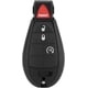 thumbnail image 3 of Carcasa de llavero, control remoto de entrada sin llave, reemplazo de llavero, transmisor de control de llavero de coche de 4 botones, 433 Hz, para Dodge Ram 1500, 2500, 3500 y 4500, 3 of 6