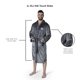 thumbnail image 5 of Bata de Baño Northwest NFL New York Giants Silk Touch Carbón, 5 of 5