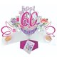 thumbnail image 1 of Tarjeta de Cumpleaños 60 años 3D Pop Up – Second Nature, 1 of 8