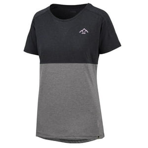 Polera Ixs Mujer Flow Tech Mountain Negro Grafito L
