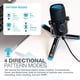 thumbnail image 4 of Micrófono USB JLab Talk, salida USB-C, frecuencia de muestreo de 96 K, 4 of 7