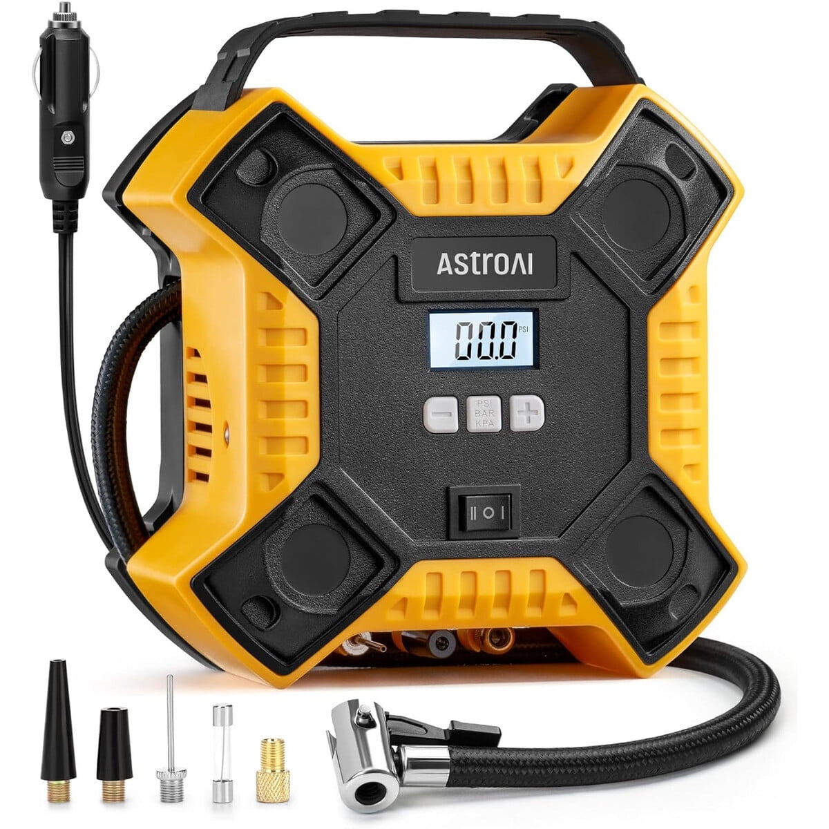Compresor Aire Astroai 160psi Inflador Portatil 12v Lcd
