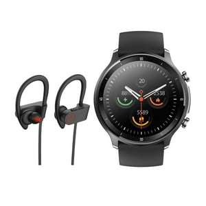 Lhotse - Pack Smartwatch Runner 219 Black + Audífono Rm5