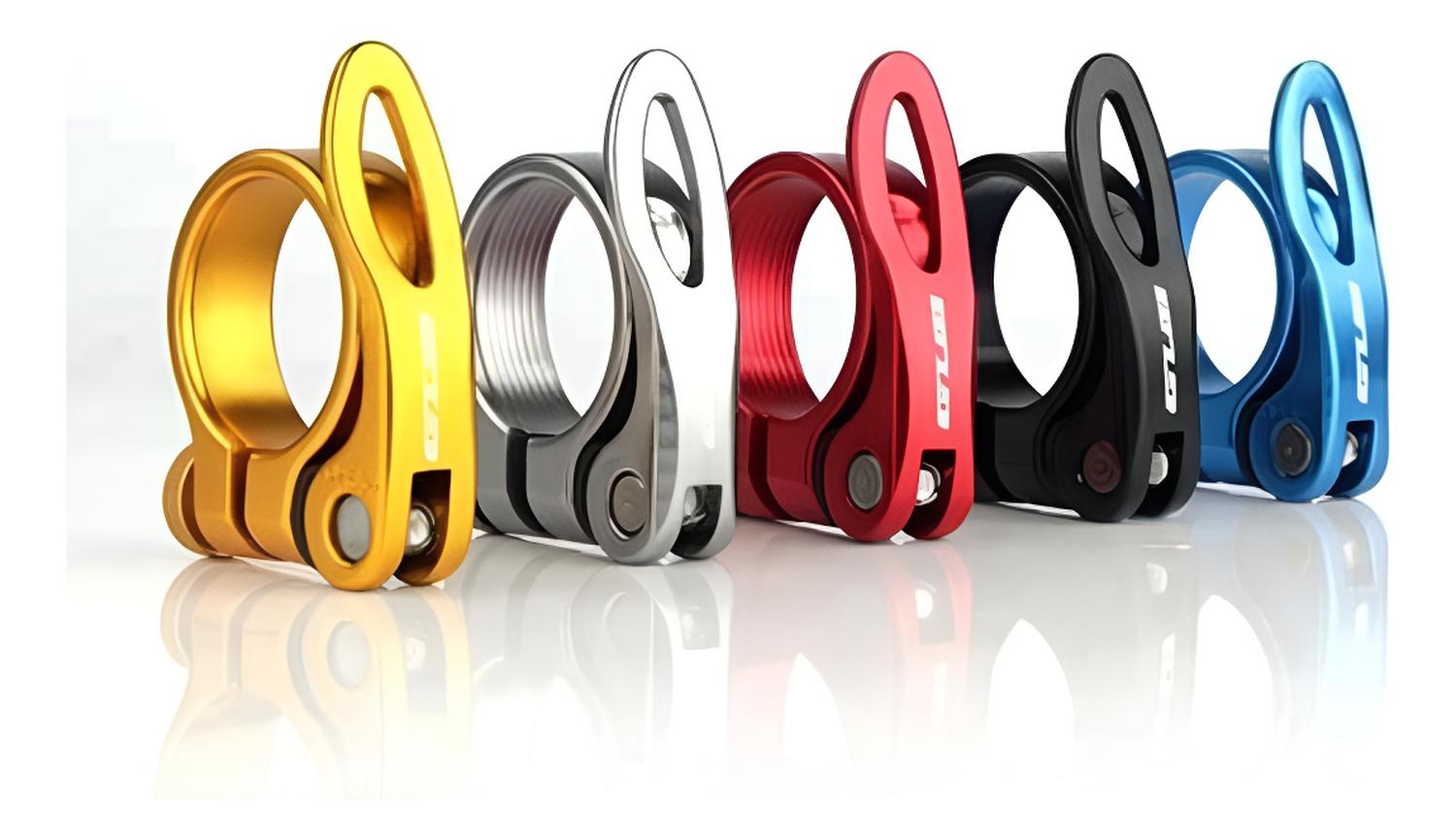 Collarín Gub 31,8 Mm Con Bloqueo Bicicleta Asiento Tija Negro