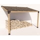 thumbnail image 4 of Kit Soportes Pérgola 3 Vías 9x9cm Acero Inclinado 15 Grados, 4 of 9