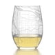 thumbnail image 2 of Copa de vino con mapa de Portland, Oregón, 450 mL, vidrio grabado Well Told, 2 of 5