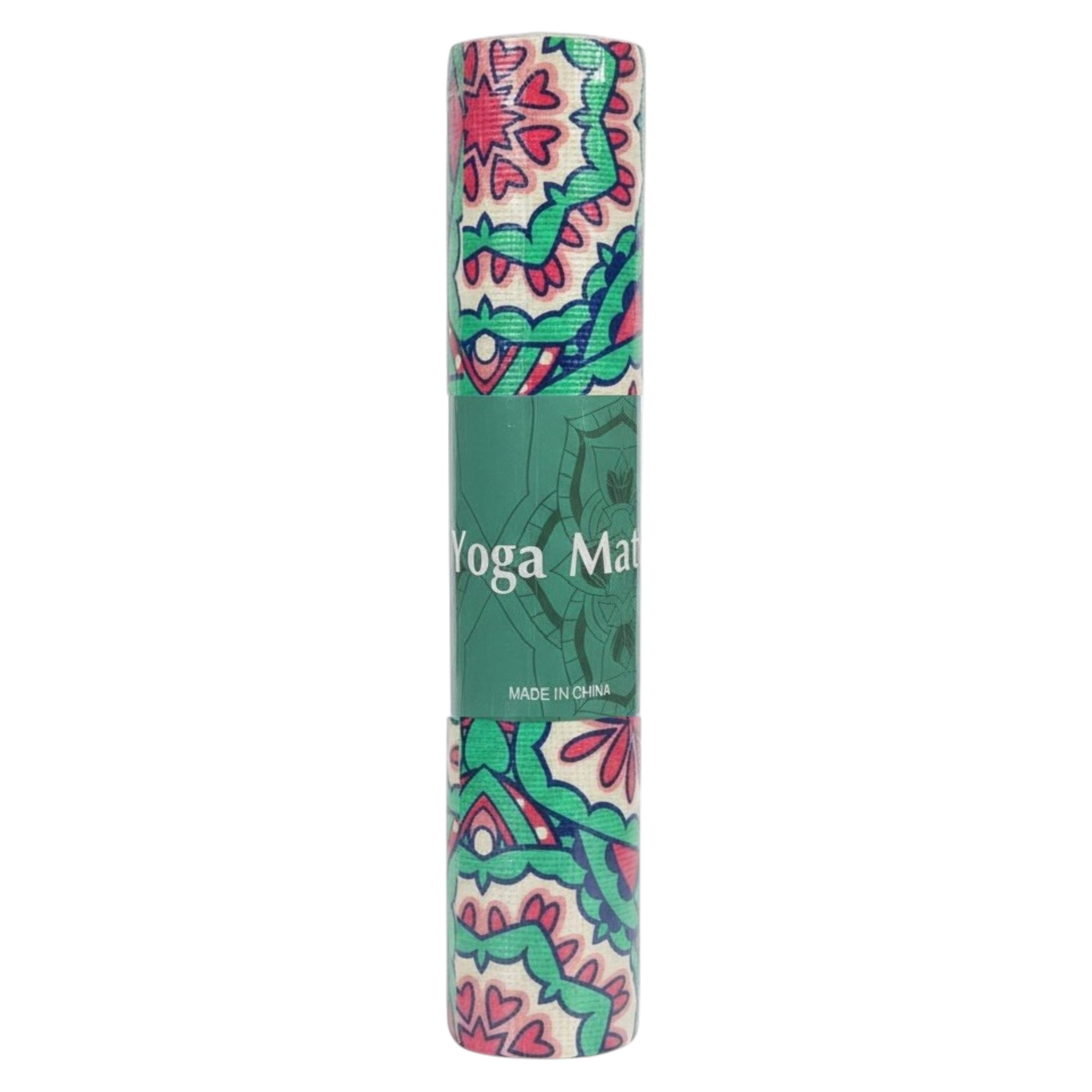 Pwrfitness - Mat De Yoga 6 Mm Antideslizante Para Yoga, Pilates Y Ejercicio Diseño 6