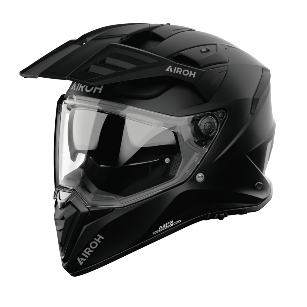 Casco Para Moto Airoh Bandit Negro Mate