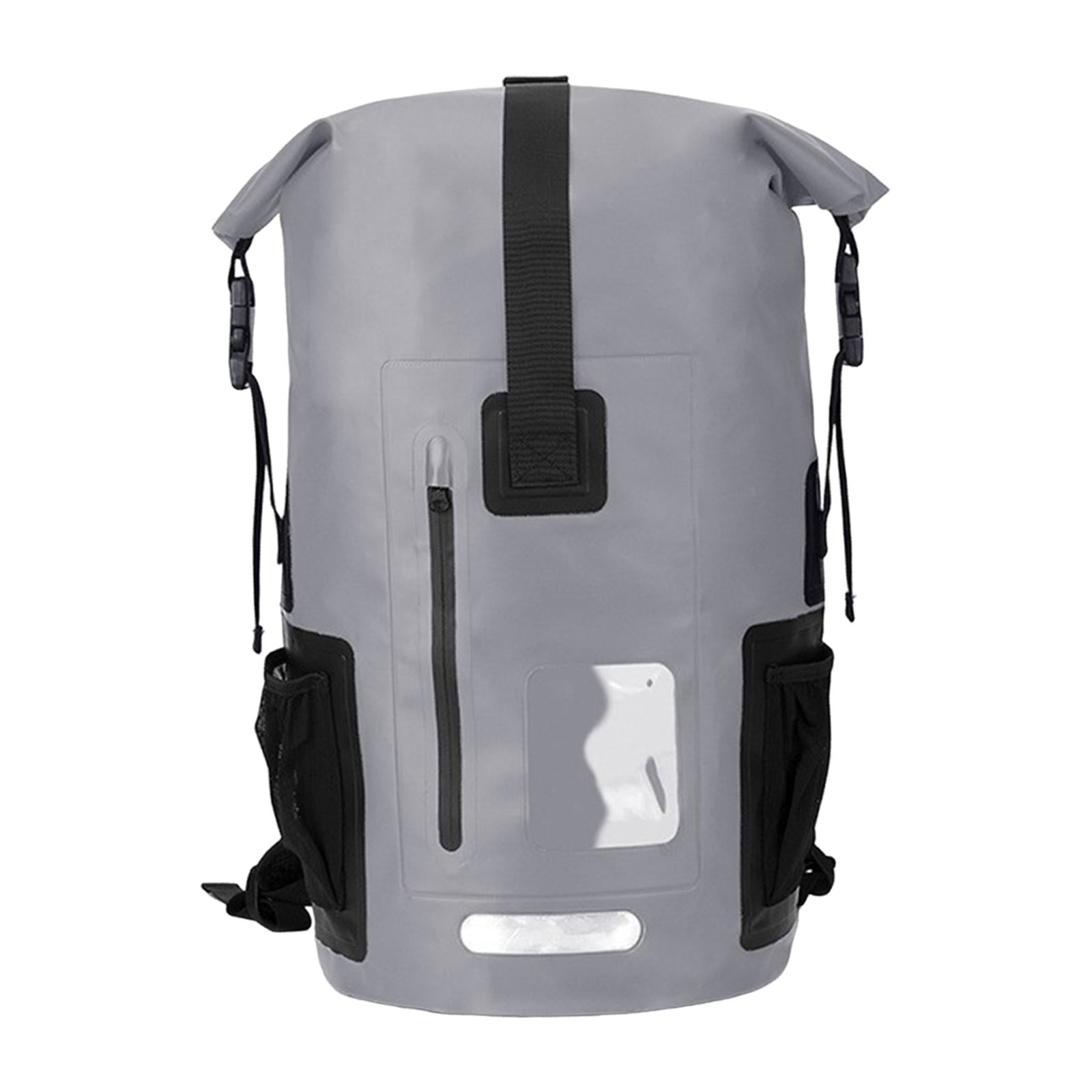 Ioensy - Mochila Impermeable De 35 Litros, Bolsa Seca Para Navegación Y Navegación, Versátil, Color Gris.