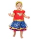 thumbnail image 2 of Disfraz WB Wonder Woman para bebé niña de 18 meses rojo/azul, 2 of 8