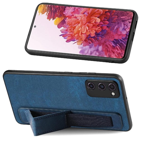 Funda Protectora con Correa para Samsung Galaxy S20 FE Resistente a Golpes Azul
