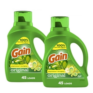 Detergente Para Ropa Gain Liquid Soap Original Scent 3,8 L, 90 Cargas