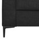 thumbnail image 5 of Sofá Clio 2C + 1 Pouf-Met Tela Negro, 5 of 6