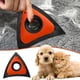 thumbnail image 2 of Mini Triángulo de Remoción de Peles para Mascotas (Naranja) – Limpiador ecológico y reutilizable de piel y piel para alfombras, muebles, ropa e interiores de automóviles – Herramienta de pre, 2 of 3