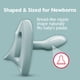 thumbnail image 2 of Chupete NUK Comfy Orthodontic, 100% silicona, 0-6 m, color rosa, paquete de 5, 2 of 9