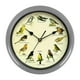 thumbnail image 1 of Reloj Musical Con Sonido De Pared De Pájaros, Funciona Con Pilas, Para Decoración Interior Del Hogar, Gris, 32cm, 1 of 5