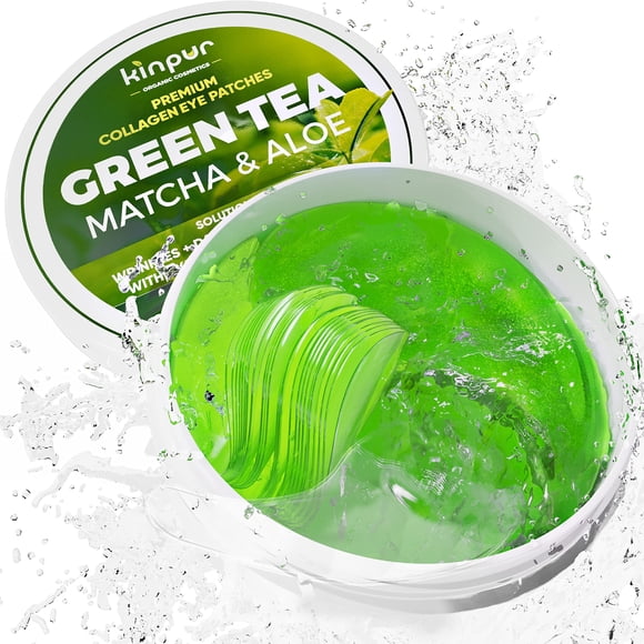 Parche para Ojos KINPUR ORGANIC COSMETICS Té Verde 30 Pares