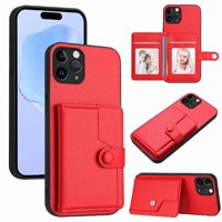 Foxdock Funda Para Iphone 11 Pro Con Bloqueo Rfid - Diseño Elegante Con Cierre De Botón
