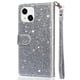 thumbnail image 2 of Funda para FOXDOCK Elegante funda iPhone 15 Glitter con cremallera-Ideal para el uso diario, 2 of 5