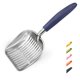 thumbnail image 5 of Recogedor de arena para gatos WePet 36 cm, aluminio, mango azul, 5 of 6