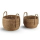 thumbnail image 1 of Set Dos Canastos Organizadores con Asas Natural, 1 of 3