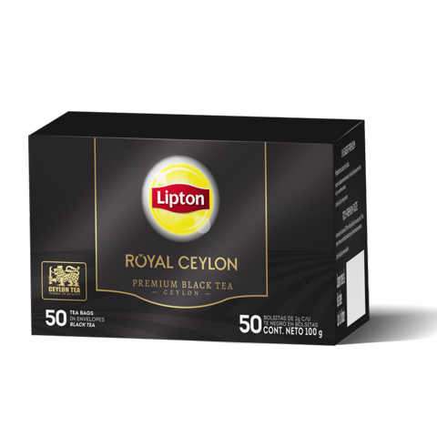 Té Negro Royal Ceylon Lipton 50 Un