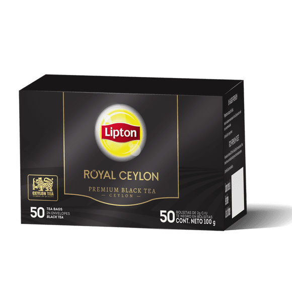 TE LIPTON ROYAL CEYLON BLACK 50 UNID