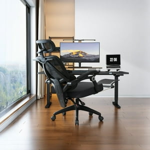 Mundo Shopping - Silla De Oficina Ergonomica Reclinable De Color Negro