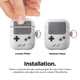 thumbnail image 5 of Funda Elago AW5 compatible con Apple AirPods 1 y 2, color gris, 5 of 7