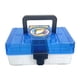 thumbnail image 1 of Caja Organizadora De Tarjetas, Contenedor De Almacenamiento Multiusos, Caja De Ahorro, Estuche Coleccionable, Azul Claro, 1 of 3