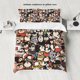 thumbnail image 2 of 3pcs cartoon penguin pattern bedding set, 1 quilt cover 2 pillowcases, no filling, skin-friendly, soft, anti-pilling, 2 of 5