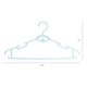 thumbnail image 2 of REGALWOVEN Paquete de 20 Percheros de Plástico Antideslizantes, Percheros Duraderos de Ahorro de Espacio de 360 Grados para Ropa, Armario, Mantas, Pantalones o Camisas Verdes, 2 of 6