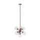 thumbnail image 1 of Lámpara colgante SEI Furniture Holly & Martin Boltonly de 7 luces, negra, 1 of 8