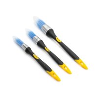 Bates Choice - Juego De Pinceles Bates Trim, 3 Unidades, 16 Mm, 19 Mm Y 25 Mm