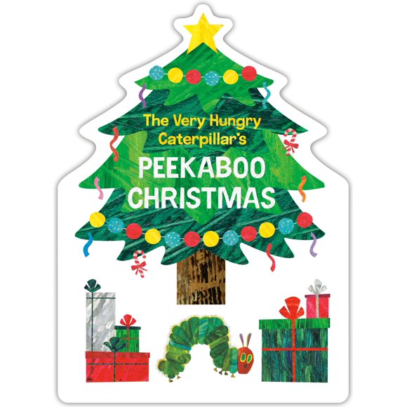 Libro Mundo de Eric Carle – La Oruga Muy Hambrienta: Navidad Peekaboo