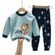 thumbnail image 1 of Pijama Niño Infantil Manga Larga Algodon Lyon celeste 24, 1 of 3