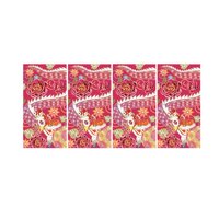 Bothyi - 4 Sobres Rojos De Año Nuevo Lunar Chino Para Fiesta De Baby Shower, Estilo A