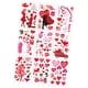 thumbnail image 5 of 9 Uds pegatinas del Día de San Valentín pegatinas de pared corazón romántico suministros de fiesta pegatinas de ventana del Día de San Valentín para l, 5 of 5