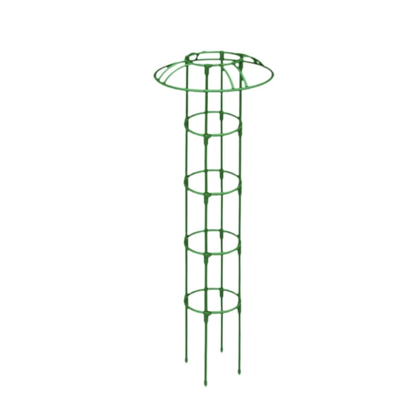 Enrejado De Obelisco De Jardín, Soporte Robusto Para Rosas, Plantas Trepadoras, Flores, 110 Cm, 1 Sombrilla