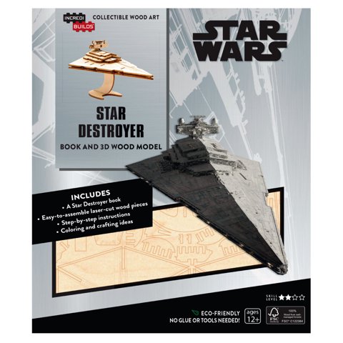 Insight Star Wars Star Destroyer Libro Y Modelo