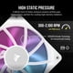 thumbnail image 4 of Ventilador Corsair iCue Link RX120 RGB 120 mm PWM x3 Blanco, 4 of 8