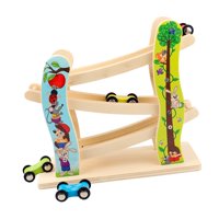 Bothyi - Coche Rampa Racer Juguete Vehículo Set Fiesta Favores Habilidades Motoras Finas Juguete Montessori